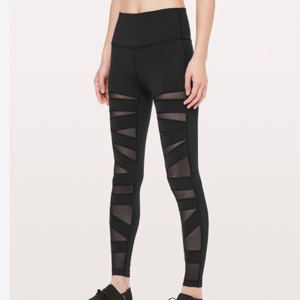 Lululemon RARE Mesh Leggings